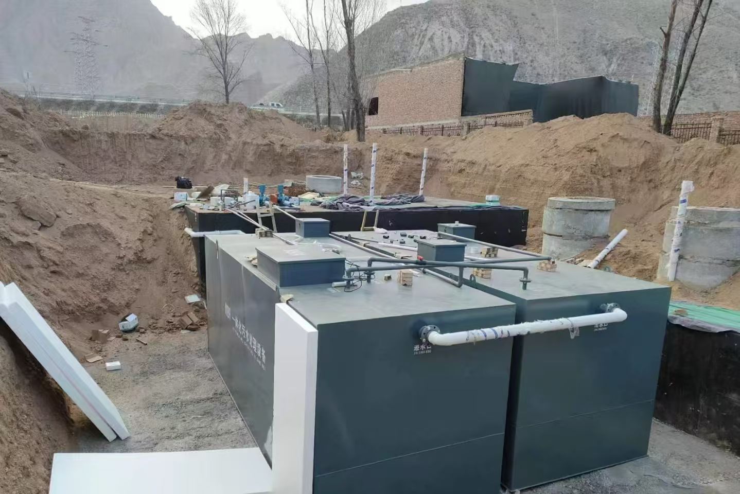 卓尼一体化污水处理设备